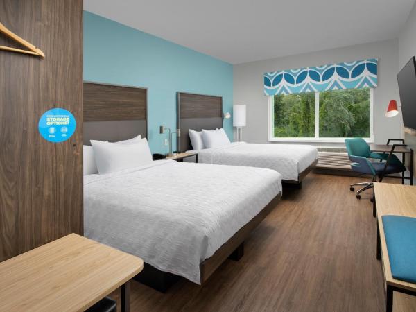 Tru By Hilton Jacksonville Airport : photo 4 de la chambre chambre avec 2 lits queen-size et douche à l’italienne
