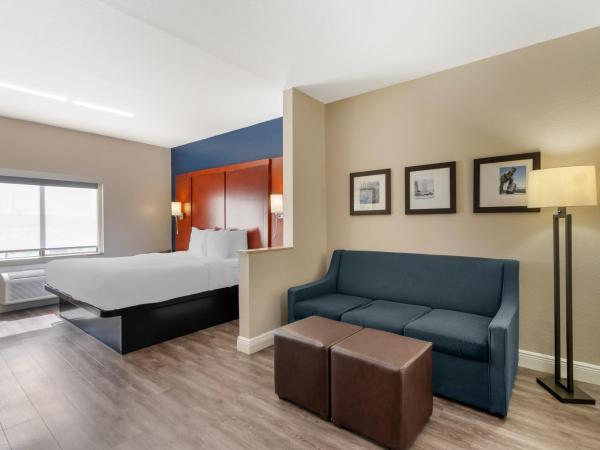 Comfort Suites West Jacksonville : photo 4 de la chambre suite avec lit king-size pour personnes à mobilité réduite - non-fumeurs