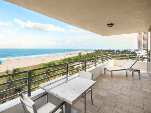 Hilton Bentley Miami South Beach : photo 4 de la chambre suite 1 chambre avec lit king-size - front de mer