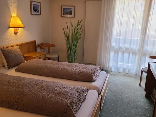 Hotel Residence : photo 1 de la chambre chambre double supérieure avec balcon - vue sur eiger