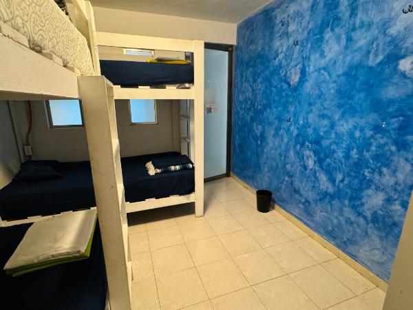 La Luz Hostal Cancun : photo 7 de la chambre lit dans dortoir mixte de 4 lits