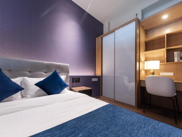 Livetour Hotel Pazhou Exhibition Center Guangzhou : photo 10 de la chambre chambre double exécutive avec balcon