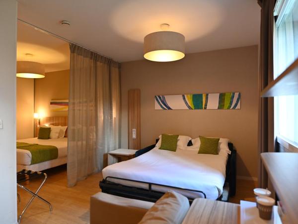 Appart hôtel Q7 Lodge Lyon 7 : photo 7 de la chambre grand studio avec canapé-lit
