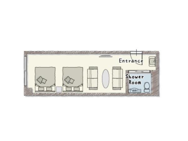 Playsis Asakusa : photo 3 de la chambre chambre lit queen-size - accessible aux personnes à mobilité réduite