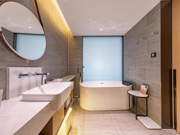 Atour Hotel Guangzhou Huangpu Luogang Science City : photo 2 de la chambre jimu double room with bathtub