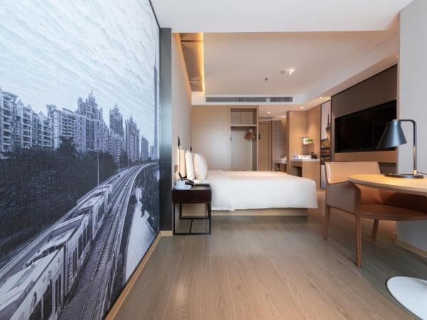 Atour Hotel Guangzhou Huangpu Luogang Science City : photo 1 de la chambre elegant double room with inner window
