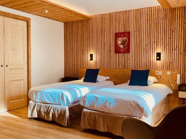 Hotel Alpina : photo 6 de la chambre chambre lits jumeaux