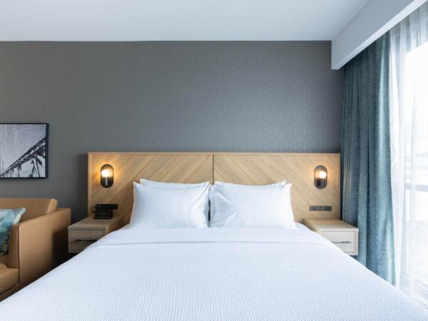 Sandman Signature Dartmouth Hotel & Suites : photo 3 de la chambre standard room, 1 king bed, sofa bed, euro bathroom