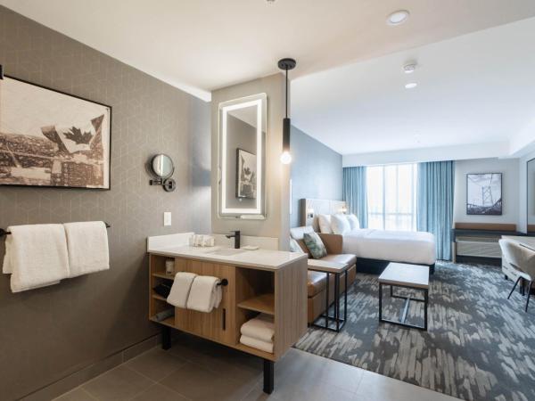 Sandman Signature Dartmouth Hotel & Suites : photo 5 de la chambre standard room, 1 king bed, sofa bed, euro bathroom