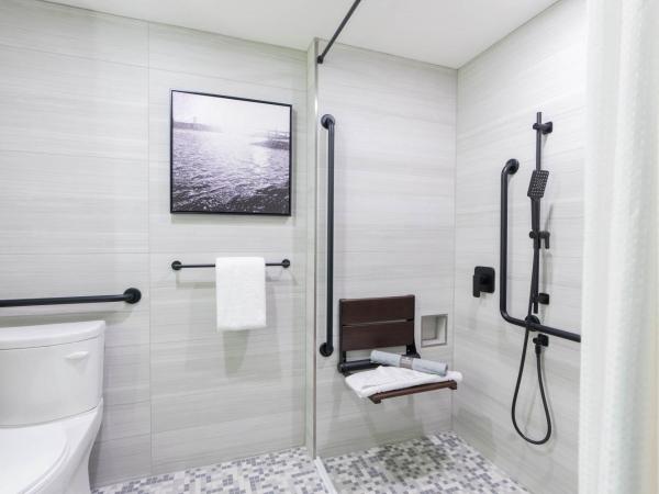 Sandman Signature Dartmouth Hotel & Suites : photo 5 de la chambre accessible room, 1 queen bed, roll-in shower