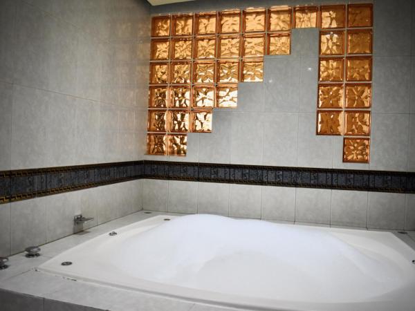 Hotel Torremolinos Vallejo Ciudad de Mexico : photo 2 de la chambre chambre lit king-size avec baignoire spa