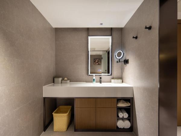 Atour X Hotel Guangzhou Huangpu Nangang Wanda : photo 2 de la chambre jimu double room with city view