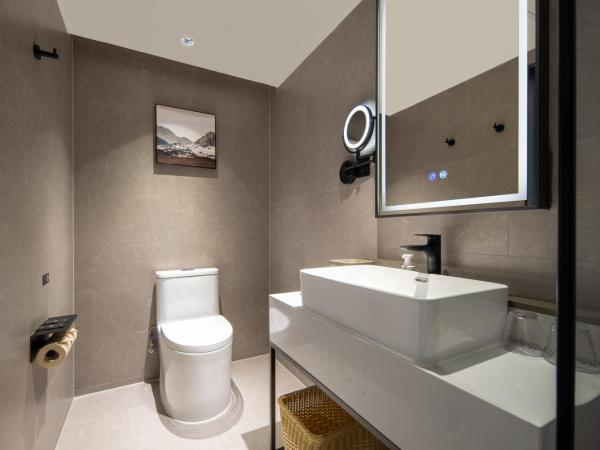 Atour X Hotel Guangzhou Huangpu Nangang Wanda : photo 3 de la chambre jimu suite with city view