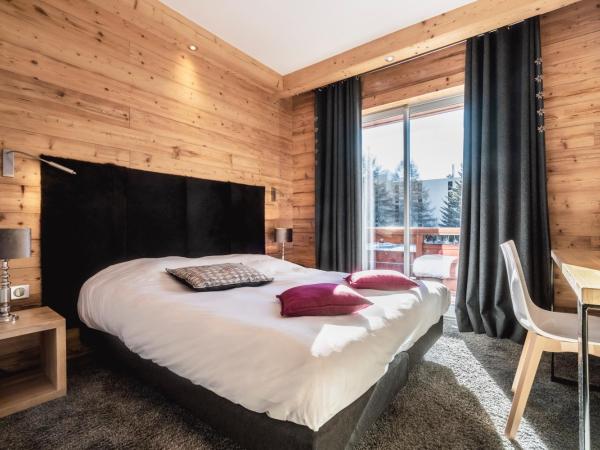 Hotel Les Mélèzes : photo 1 de la chambre chambre double avec balcon et douche - confort