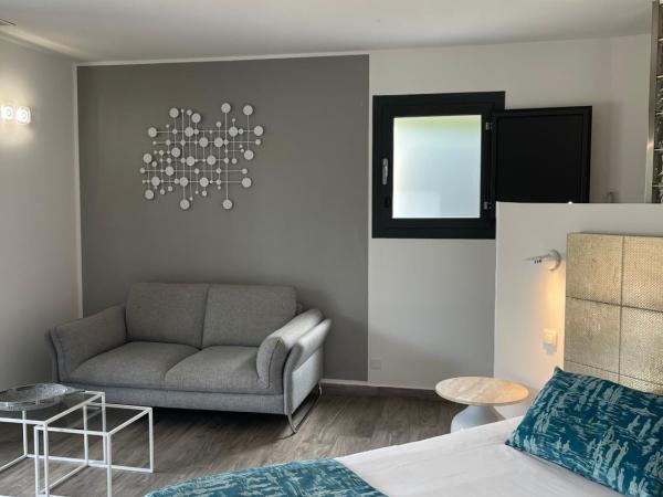 l'Albitru : photo 4 de la chambre chambre double supérieure - vue sur jardin