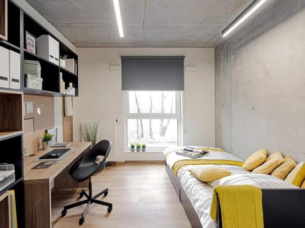 SHED Living Kraków : photo 5 de la chambre chambre simple avec salle de bains privative