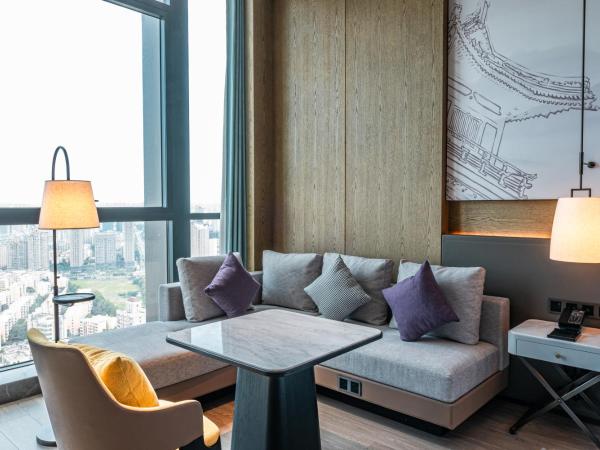 JW Marriott Hotel Xi'an Southwest : photo 4 de la chambre chambre lits jumeaux exécutive avec accès au salon club