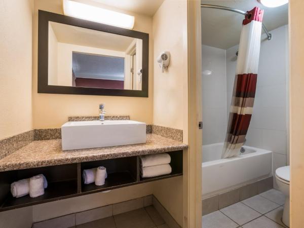 Red Roof Inn Dallas - Richardson : photo 4 de la chambre chambre deluxe avec 2 lits doubles - non-fumeurs