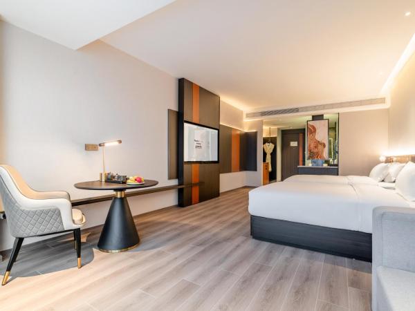 The Puyan Hotel Hangzhou Jiubao : photo 2 de la chambre chambre lits jumeaux spacieuse