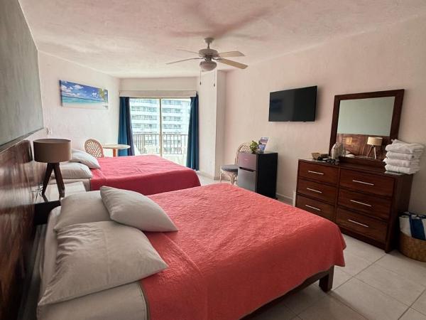 ENNA INN IXTAPA HABITACIóN VISTA AL MAR : photo 1 de la chambre chambre quadruple