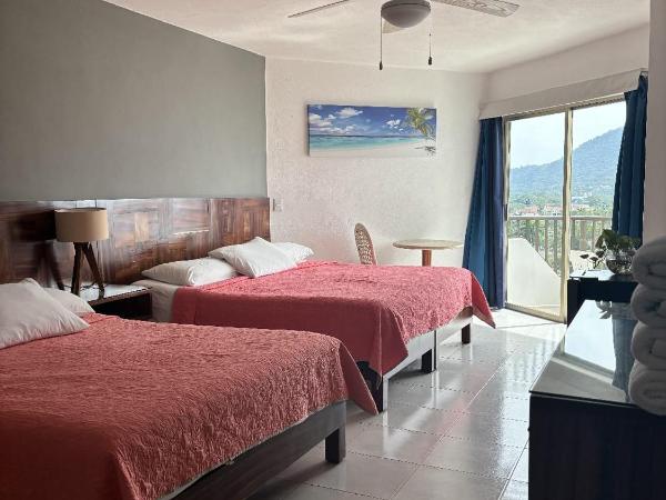 ENNA INN IXTAPA HABITACIóN VISTA AL MAR : photo 2 de la chambre chambre quadruple