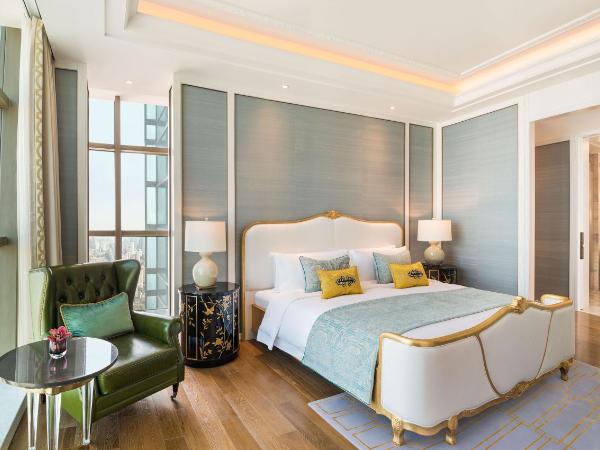 The St. Regis Shanghai Jingan : photo 5 de la chambre metropolitan suite, club lounge access, 2 bedroom 2 room suite, city view