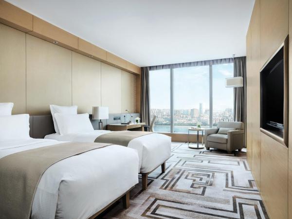 Langham Place Guangzhou - Walking distance to Canton Fair & Overseas Buyers Registration Service : photo 3 de la chambre chambre lits jumeaux exécutive