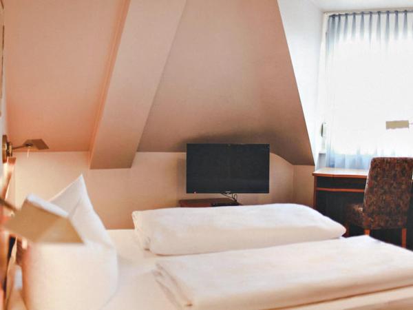 Hotel Löwen-Seckenheim : photo 3 de la chambre chambre lit queen-size