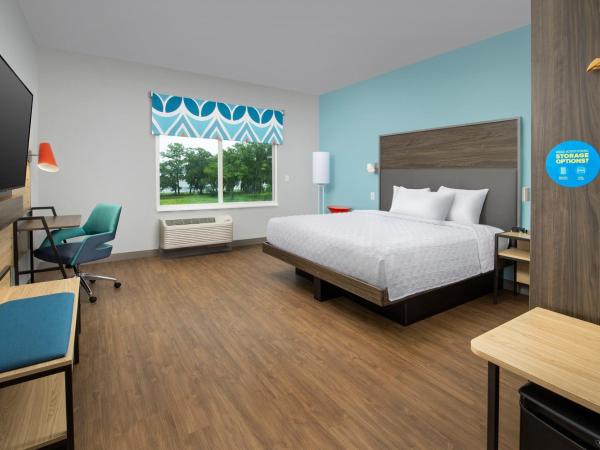 Tru By Hilton Jacksonville Airport : photo 5 de la chambre chambre lit king-size avec douche à l'italienne