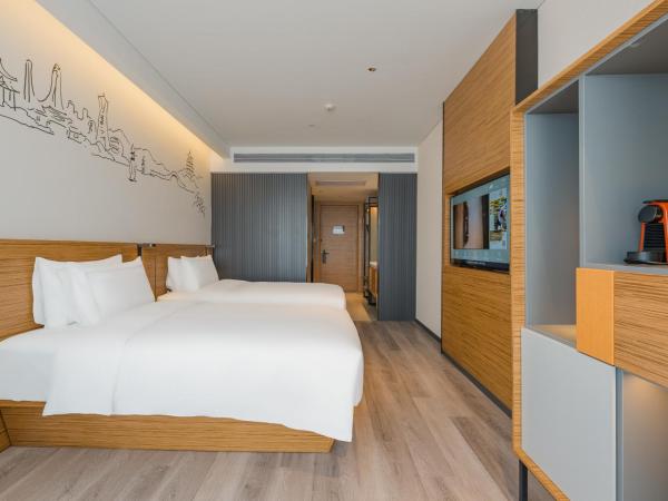 UrCove by HYATT Hangzhou Riverside CBD : photo 3 de la chambre chambre lits jumeaux supérieure