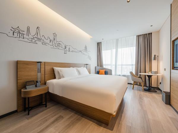UrCove by HYATT Hangzhou Riverside CBD : photo 2 de la chambre chambre lit queen-size deluxe