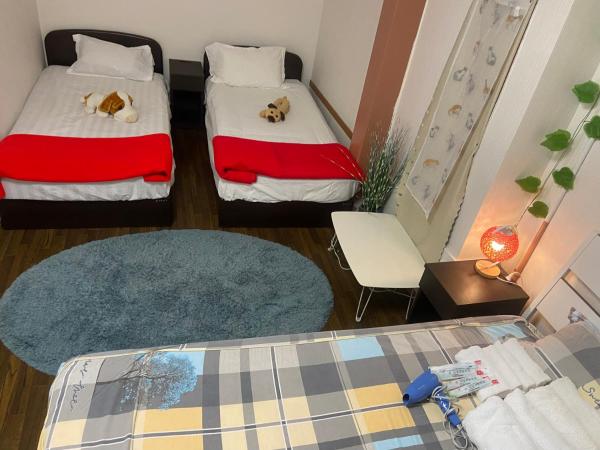 Yoshidoku Inn - Domome : photo 3 de la chambre chambre familiale avec salle de bains commune