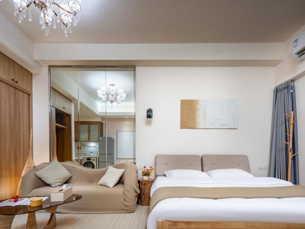 Chengdu Yayu Aparthotel : photo 3 de la chambre chambre lit queen-size deluxe