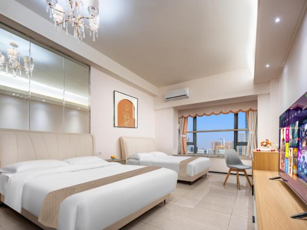 Chengdu Yayu Aparthotel : photo 3 de la chambre chambre lits jumeaux deluxe