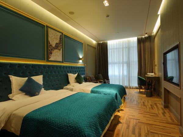 Mehood Hotel Shanghai Lujiazui : photo 2 de la chambre family twin beds room with view