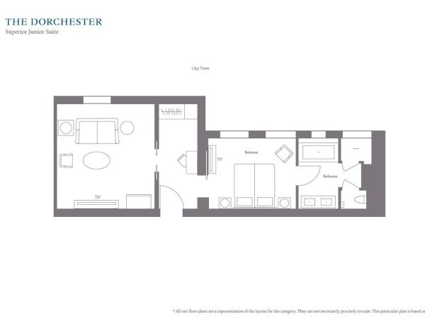 The Dorchester - Dorchester Collection : photo 5 de la chambre suite junior supérieure