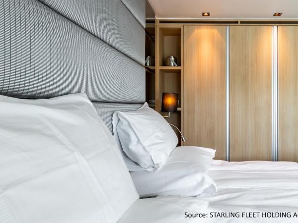 KD Hotelship Düsseldorf Comfort Plus : photo 4 de la chambre chambre double supérieure