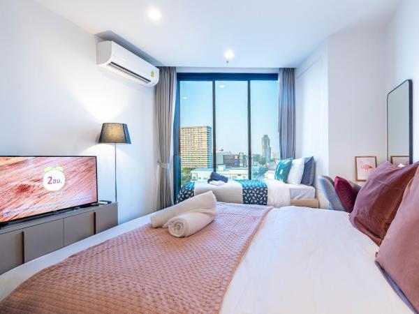 Edge Central Pattaya Branded Beach Suite : photo 5 de la chambre suite supérieure - vue sur mer