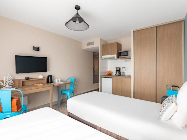 Appart'City Classic Marseille Euromed : photo 2 de la chambre studio lits jumeaux