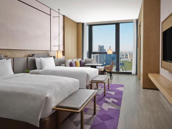 JW Marriott Hotel Xi'an Southwest : photo 6 de la chambre chambre lits jumeaux exécutive avec accès au salon club