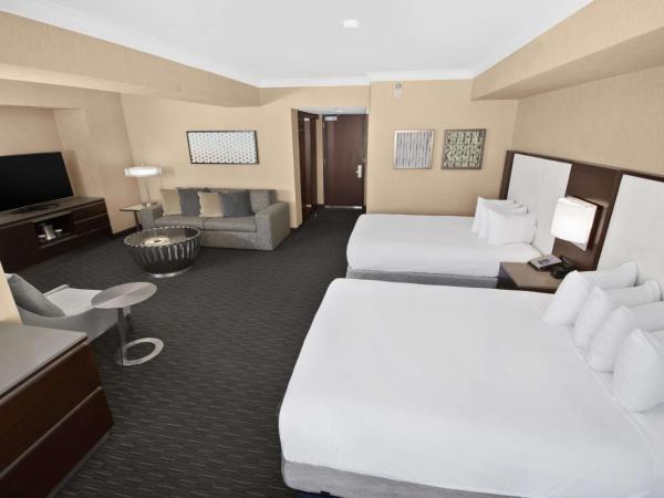 Hilton San Francisco Union Square : photo 2 de la chambre suite junior avec 2 lits queen-size