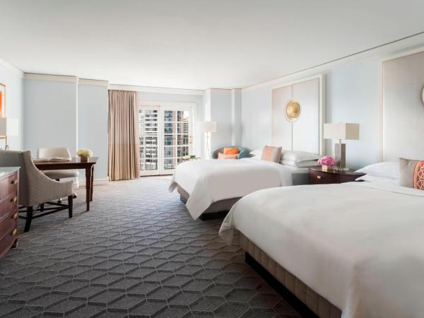 The Ritz-Carlton, Marina del Rey : photo 3 de la chambre grande chambre avec 2 lits doubles - vue partielle sur eau