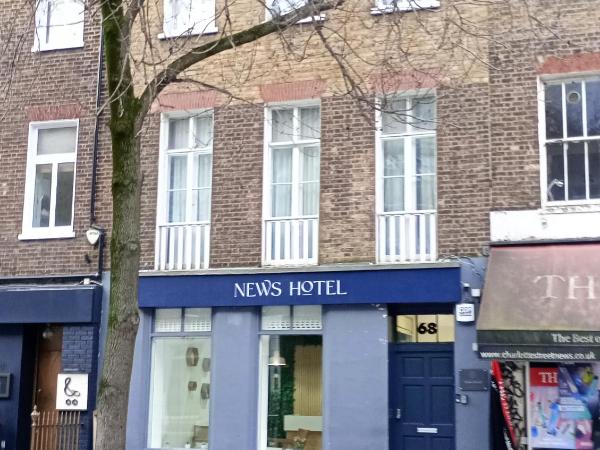 Charlotte Street Rooms by News Hotel : photo 8 de la chambre chambre double avec salle de bains privative