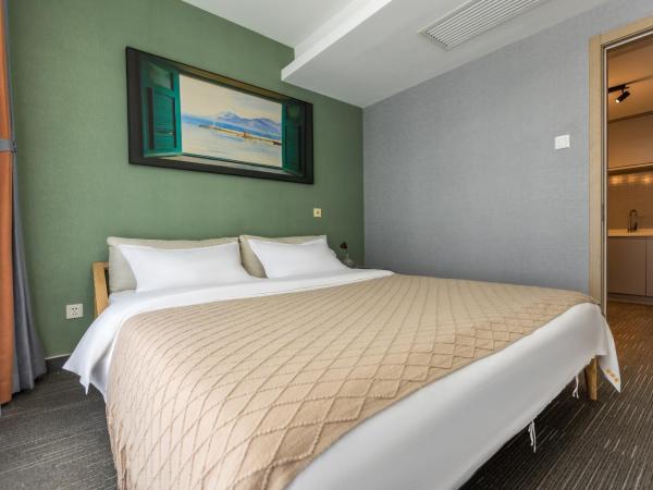 Yise Serviced Apartment -Beijing CCTV Shop : photo 5 de la chambre chambre double avec salle de bains privative