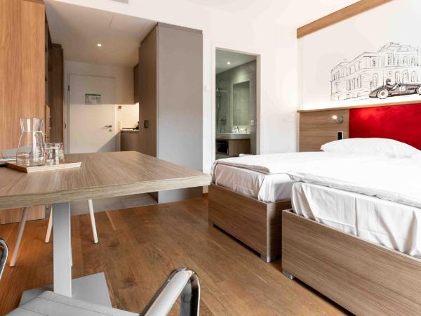 NEW OPENING 2022 - Los Lorentes Hotel Bern City : photo 6 de la chambre chambre lits jumeaux supérieure avec kitchenette