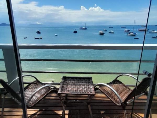 Bamboo Búzios Hostel : photo 4 de la chambre chambre double deluxe avec balcon - vue sur mer