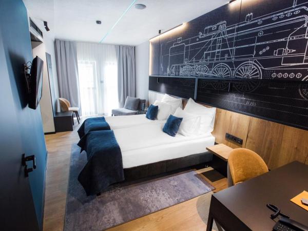 Hotel M23 Mariacka Katowice Centrum : photo 7 de la chambre chambre double deluxe