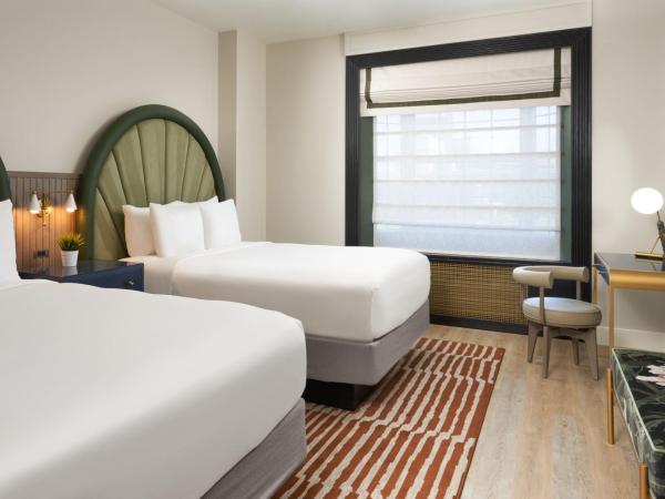 Hotel Vesper, Houston, a Tribute Portfolio Hotel : photo 2 de la chambre chambre standard avec 2 lits queen-size