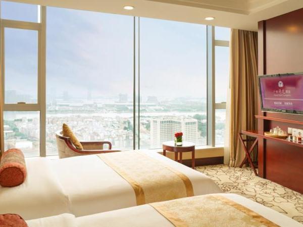 Soluxe Hotel Guangzhou - Overseas Buyers Registration Service&Canton Fair Free Shuttle Bus 15 Oct to 04 Nov : photo 2 de la chambre chambre lits jumeaux supérieure avec vue sur la rivière