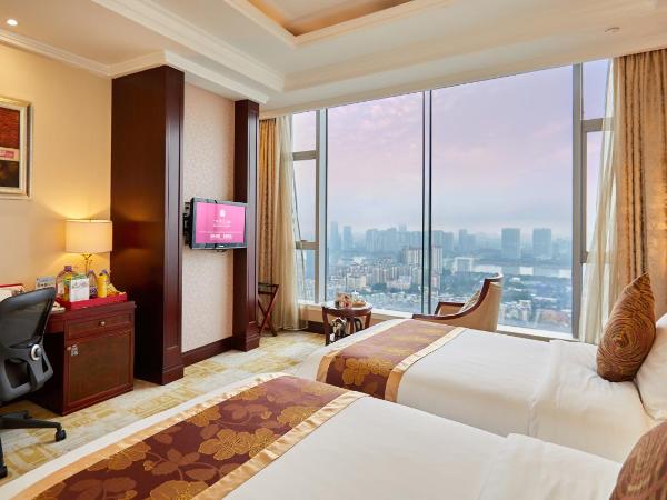 Soluxe Hotel Guangzhou - Overseas Buyers Registration Service&Canton Fair Free Shuttle Bus 15 Oct to 04 Nov : photo 3 de la chambre chambre lits jumeaux exécutive